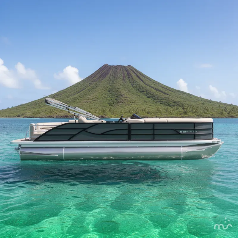 Slide: The Image of Bentley Pontoons Legacy 223 Swingback Dual Captain Full Tube 2026 - 2