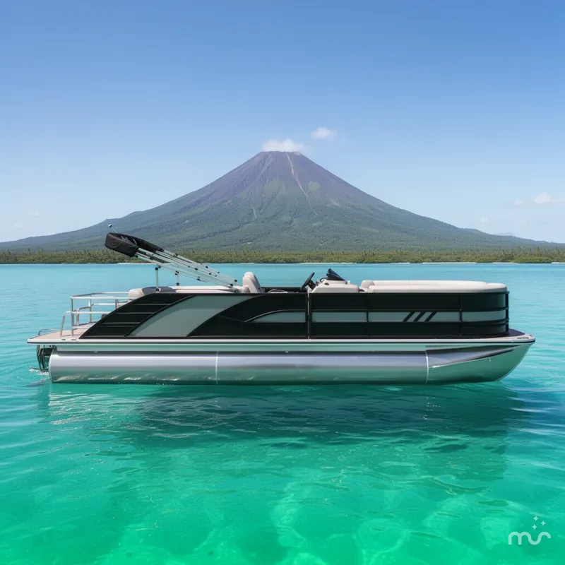 Slide: The Image of Bentley Pontoons Elite 223 Swingback Bench 3/4 Tube 2026 - 2