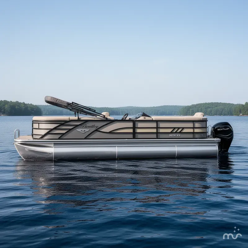 Slide: The Image of Bentley Pontoons Elite 253 Swingback Bench Full Tube 2026 - 0