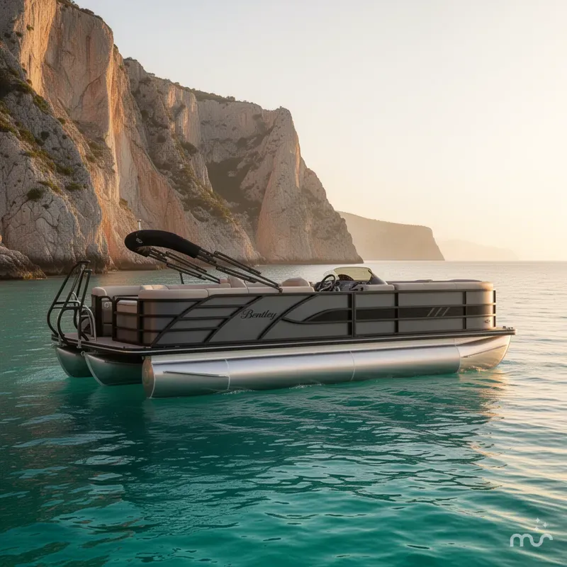 The Image of Bentley Pontoons Elite 223 Swingback Dual Captain Full Tube 2026 - 0