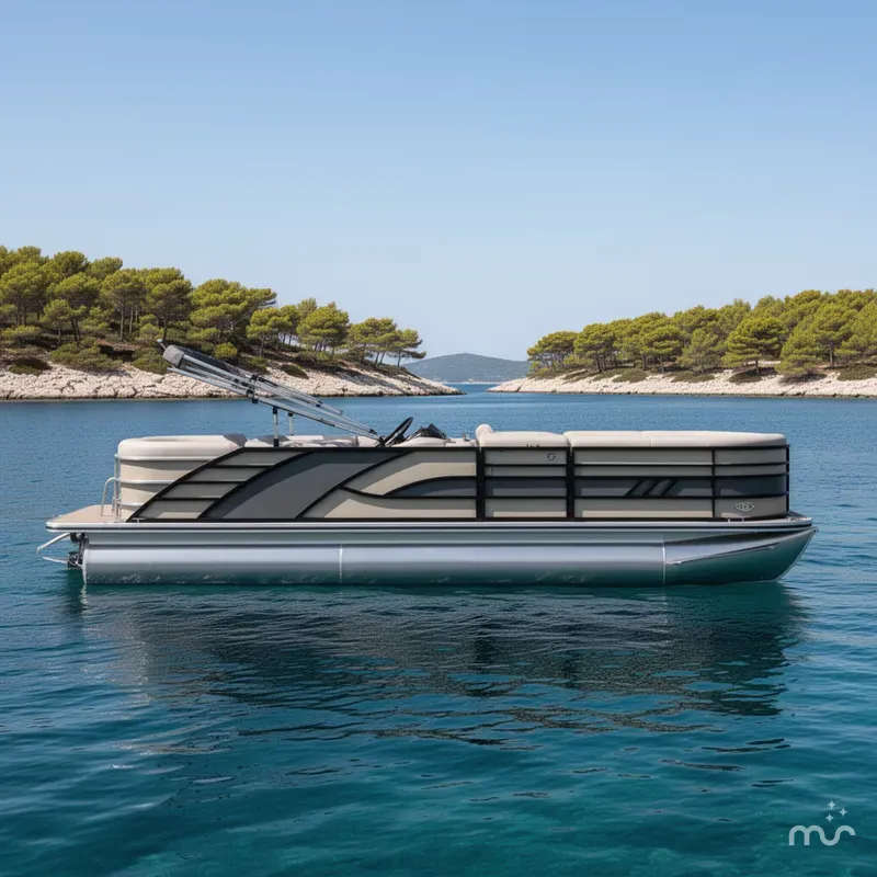 The Image of Bentley Pontoons Elite 223 Swingback Dual Captain Full Tube 2026 - 0