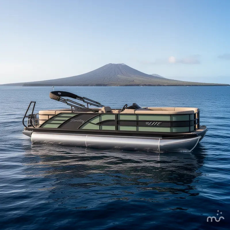 The Image of Bentley Pontoons Elite 223 Swingback Bench Full Tube 2026 - 0
