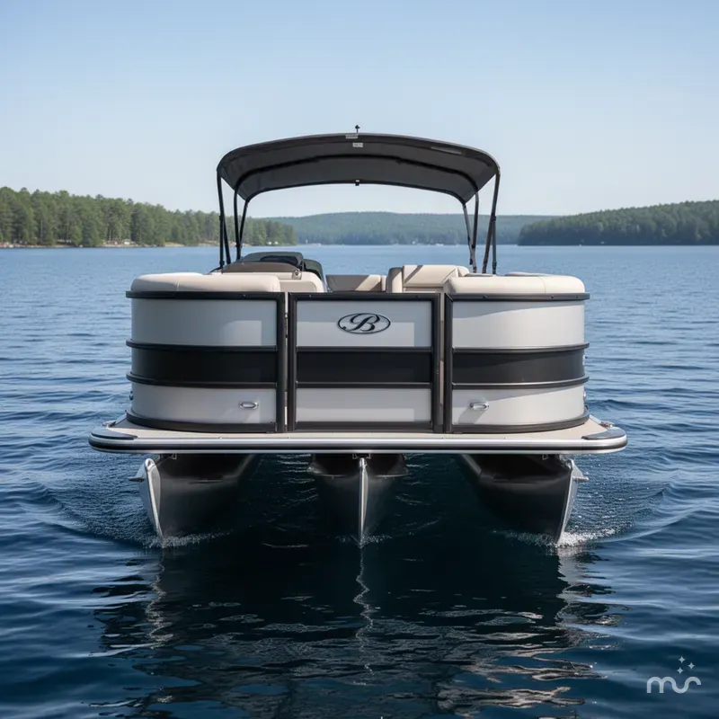 Slide: The Image of Bentley Pontoons Legacy 223 QSB Dual Captain Full Tube 2025 - 1