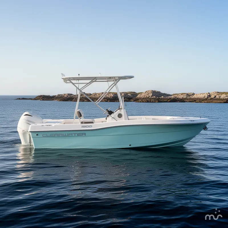 Slide: The Image of Clearwater 1900 Center Console 2024 - 2