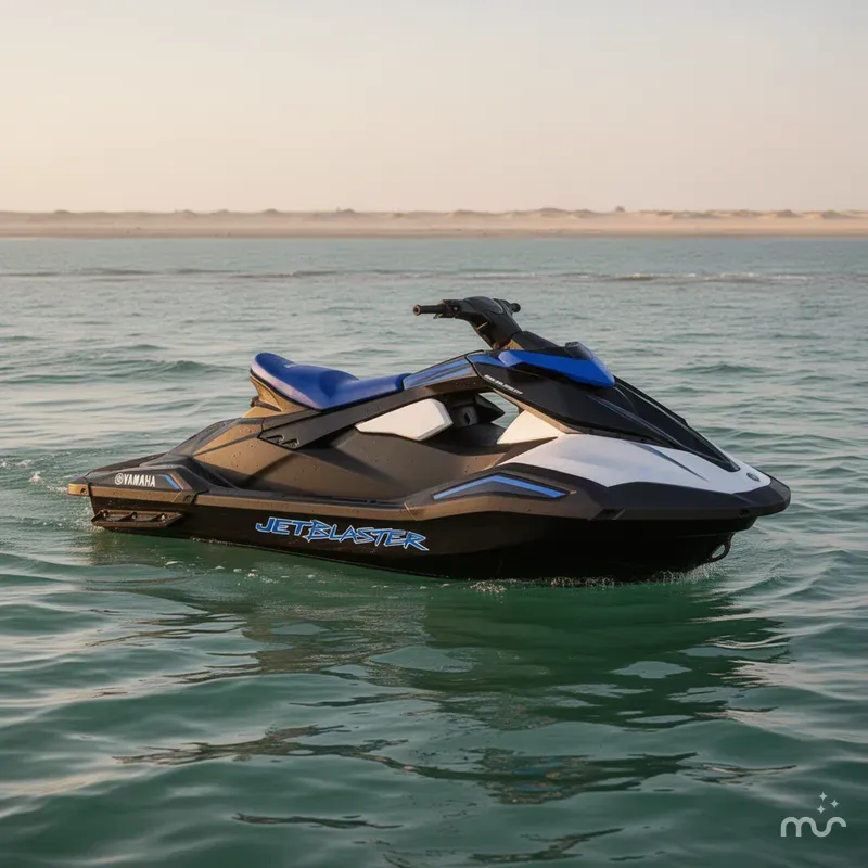 Slide: The Image of Yamaha JETBLASTER 2-BLACK/SPACE BLUE 2025 - 0