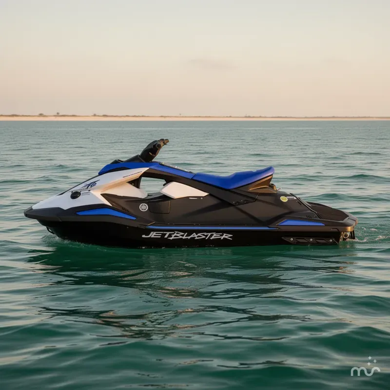Slide: The Image of Yamaha JETBLASTER 2-BLACK/SPACE BLUE 2025 - 2