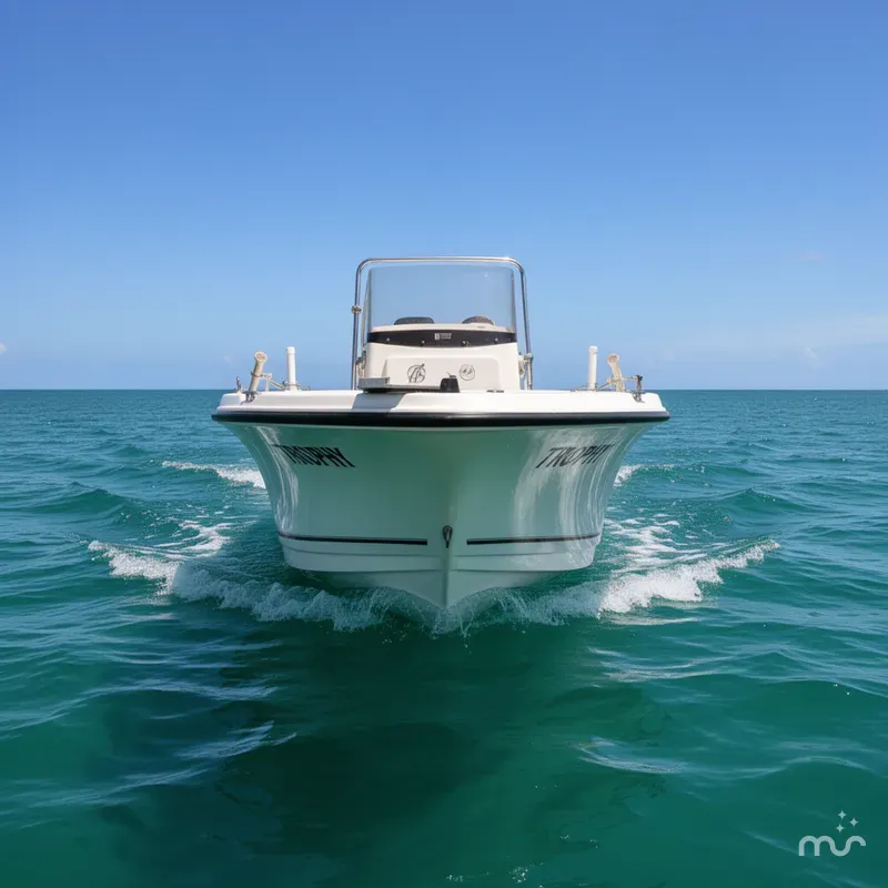 Slide: The Image of Trophy 1703 Center Console 2005 - 0