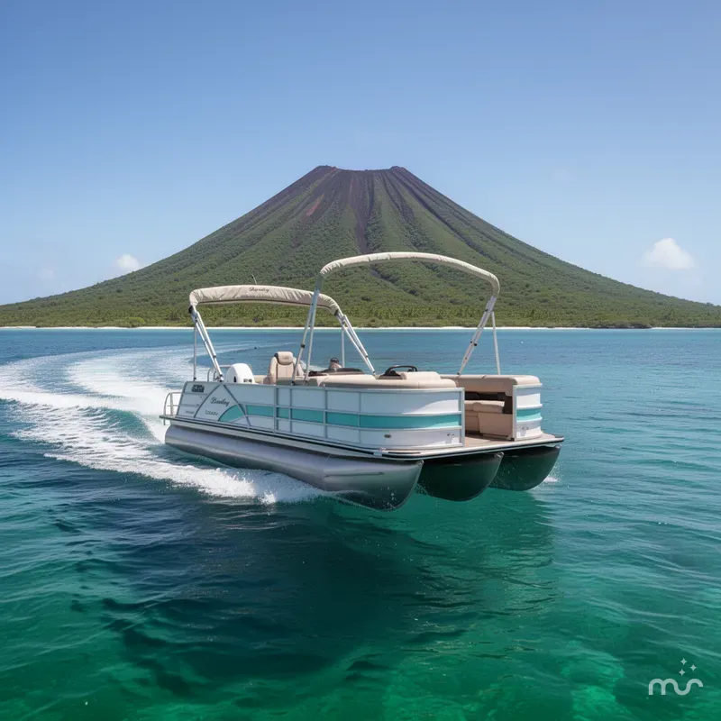 Slide: The Image of Bentley Pontoons Legacy 203 Swingback 2026 - 2