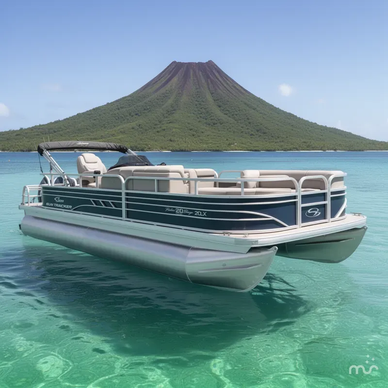 The Image of Sun Tracker Fishin' Barge 20 DLX 2023 - 0