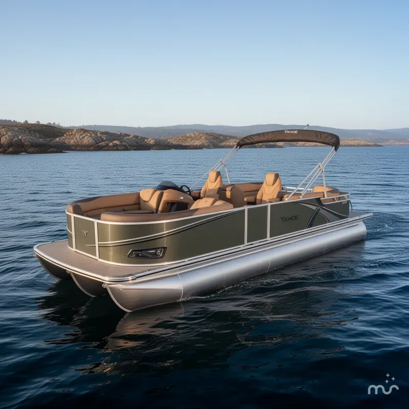 Slide: The Image of Tahoe LTZ 2385 Quad Lounge & Honda 4-Stroke EFI 2026 - 2