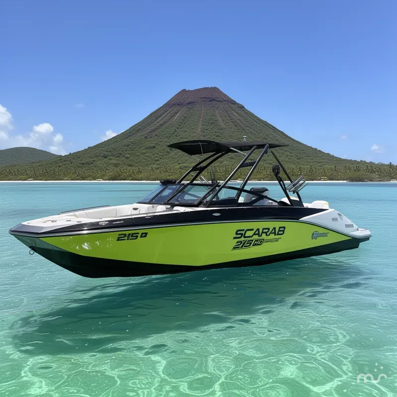 The Image of Scarab 215 HO Impulse w/ Twin 250HP Rotax! 2016 - 0