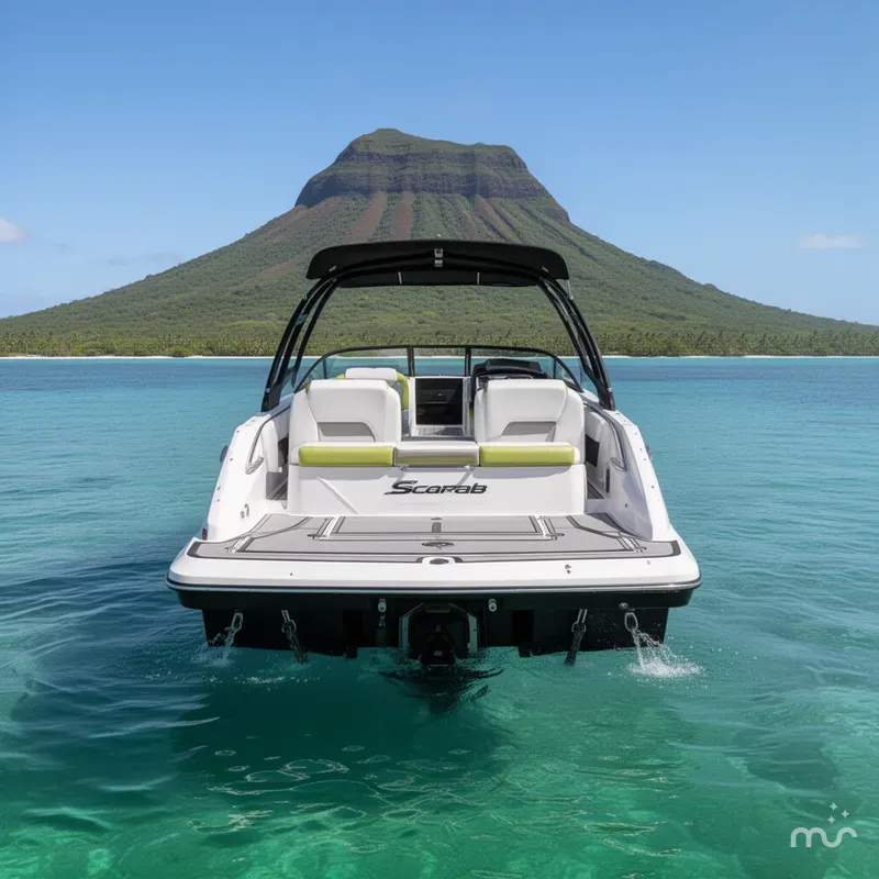 Slide: The Image of Scarab 215 HO Impulse w/ Twin 250HP Rotax! 2016 - 3