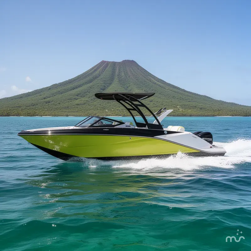 Slide: The Image of Scarab 215 HO Impulse w/ Twin 250HP Rotax! 2016 - 4
