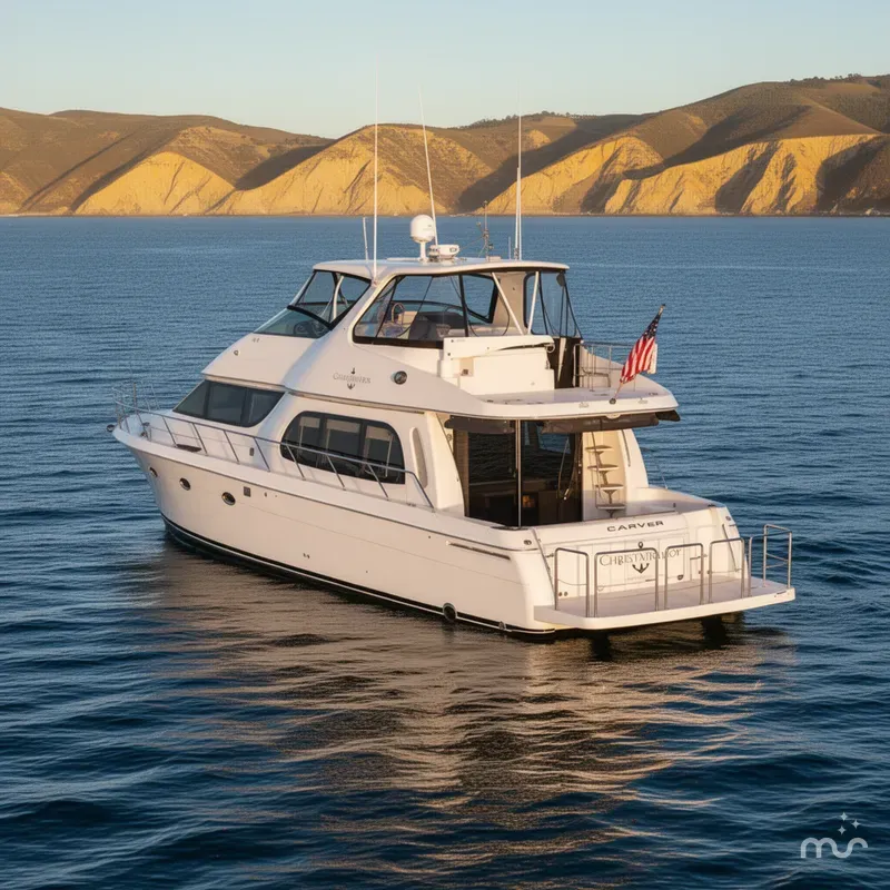 Slide: The Image of Carver Yachts 560 Voyager 2006 - 1