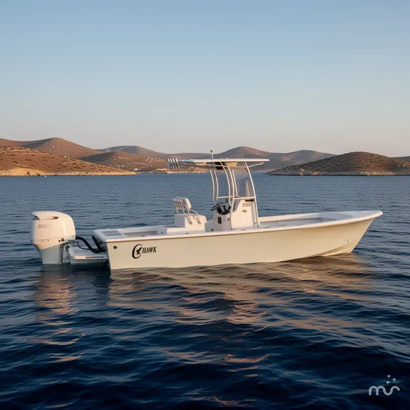 Slide: The Image of C-Hawk 25 Center Console 2026 - 2