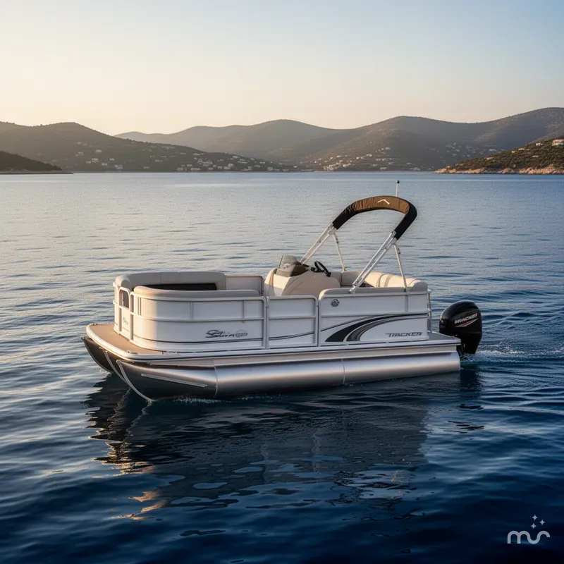 The Image of Sun Tracker Party Barge 16 DLX 2026 - 0