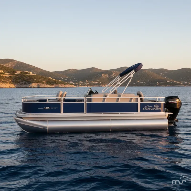 Slide: The Image of Sun Tracker Bass Buggy 18 DLX 2026 - 2