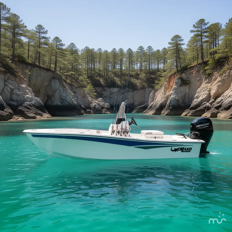 Slide: The Image of Mako Pro Skiff 15 CC 2026 - 2