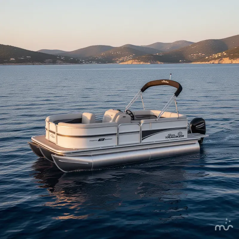 The Image of Sun Tracker Party Barge 16 DLX 2026 - 0