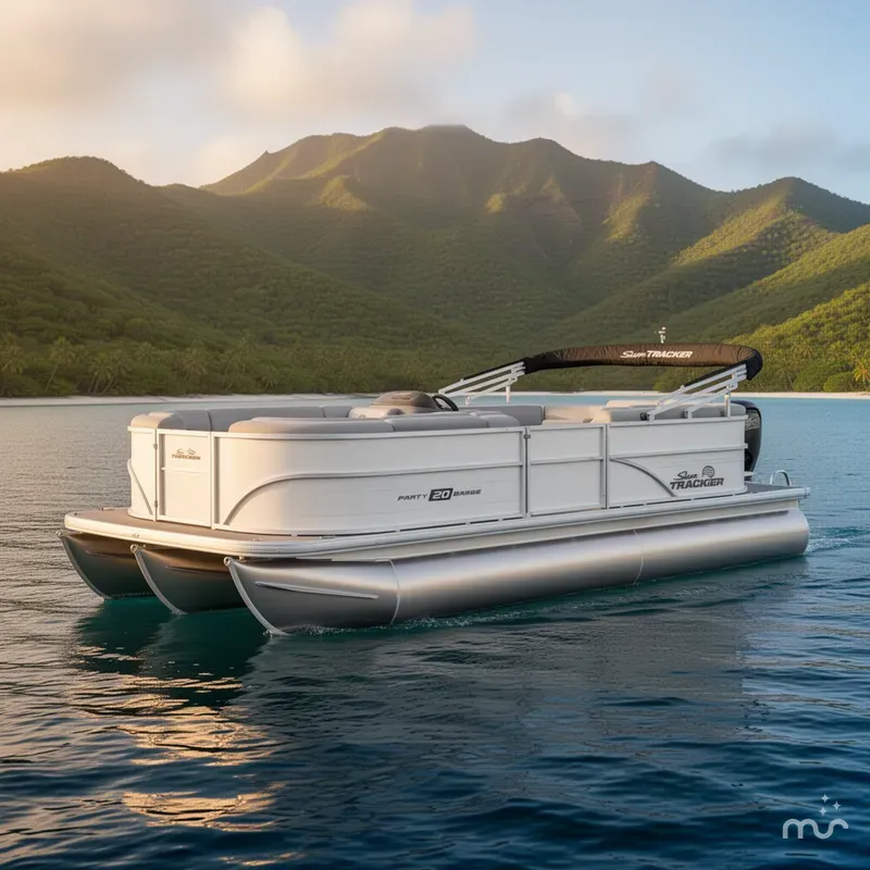 The Image of Sun Tracker Party Barge 20 DLX 2026 - 0