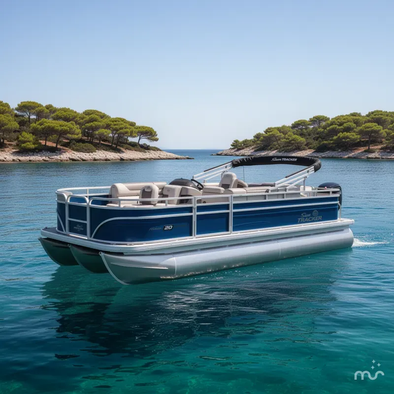 The Image of Sun Tracker Fishin' Barge 20 DLX 2026 - 0
