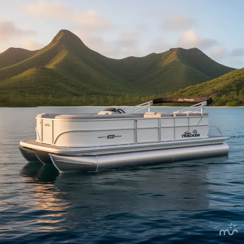 The Image of Sun Tracker Party Barge 20 DLX 2026 - 0
