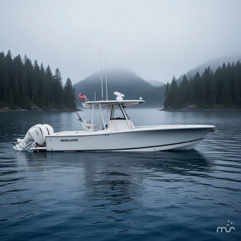 Slide: The Image of Regulator Marine 28 Forward Seating 2024 - 2