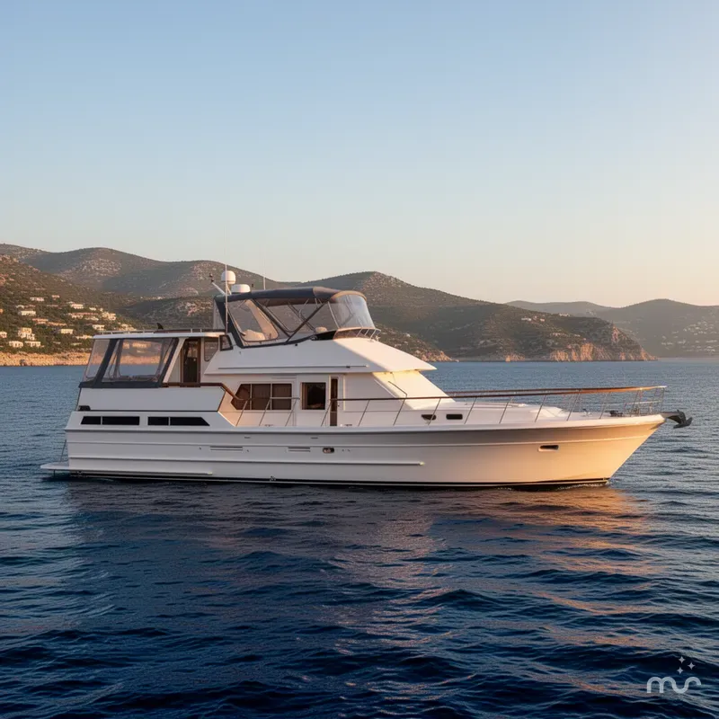 Slide: The Image of Spindrift 52 Motoryacht 1984 - 2