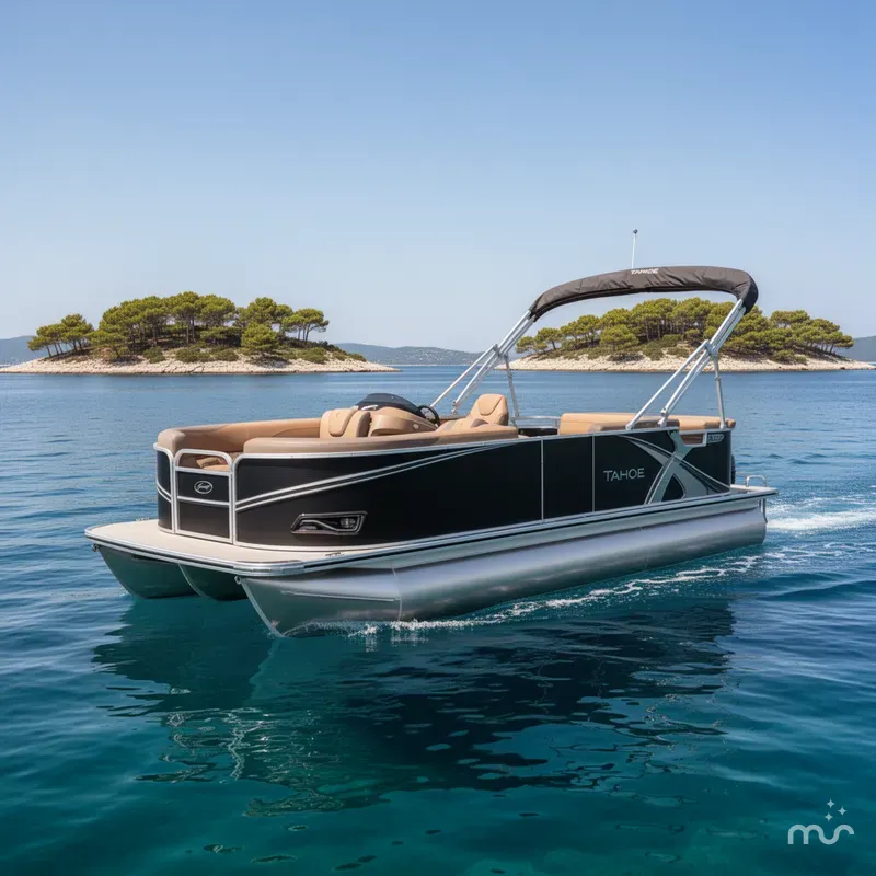 The Image of Tahoe LTZ 1985 Cruise Pontoon & Honda 4-Stroke EFI 2026 - 0