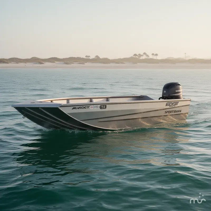 Slide: The Image of Edge Boats 656 SPORTSMAN 2026 - 1