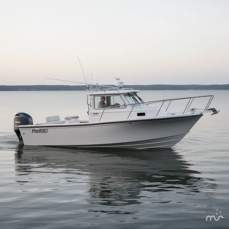 Slide: The Image of Parker Marine 2320 SL Sport Cabin 2021 - 0