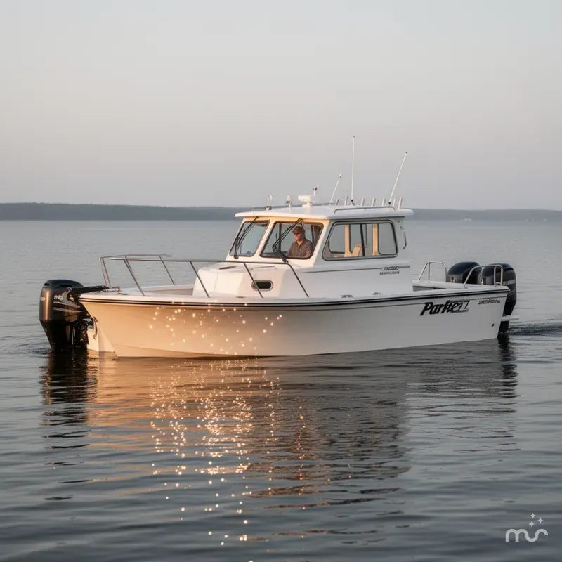 Slide: The Image of Parker Marine 2320 SL Sport Cabin 2021 - 2