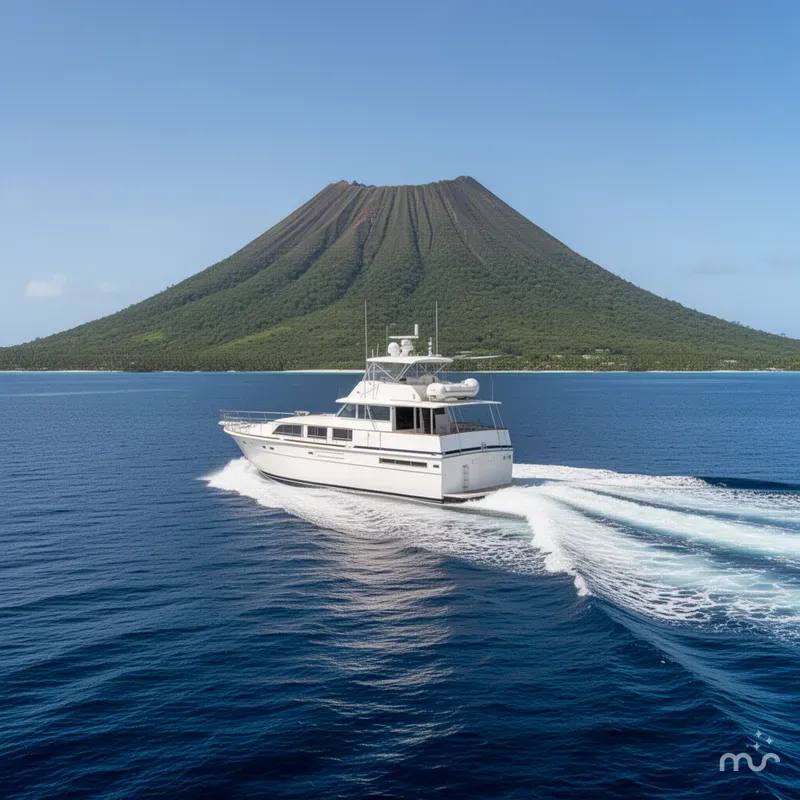 Slide: The Image of Bertram 58 Flybridge Motor Yacht 1985 - 2