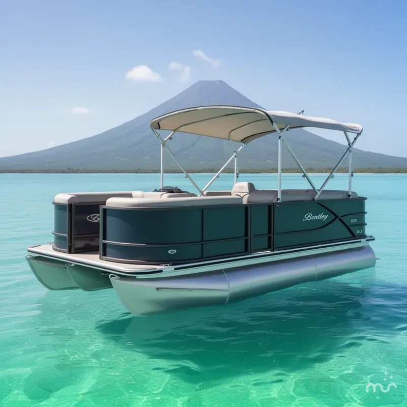 Slide: The Image of Bentley Pontoons LE 160 CR 2025 - 2