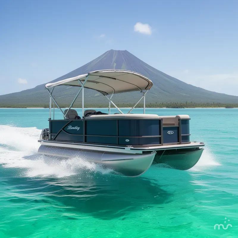 Slide: The Image of Bentley Pontoons LE 160 CR 2025 - 4