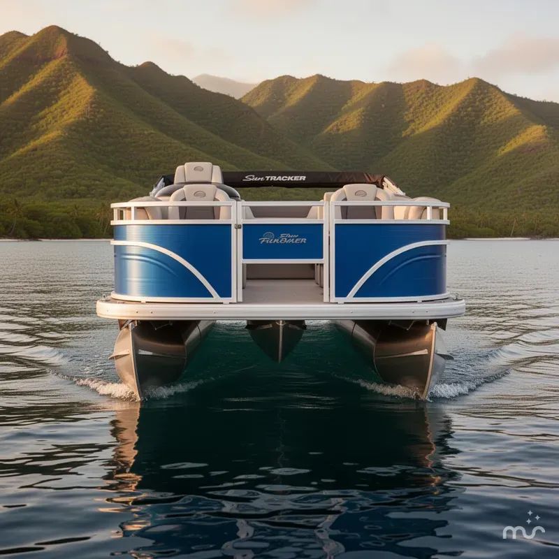 Slide: The Image of Sun Tracker Fishin' Barge 20 DLX 2026 - 1