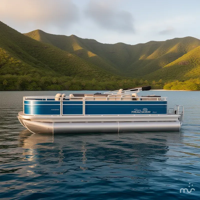 Slide: The Image of Sun Tracker Fishin' Barge 20 DLX 2026 - 2