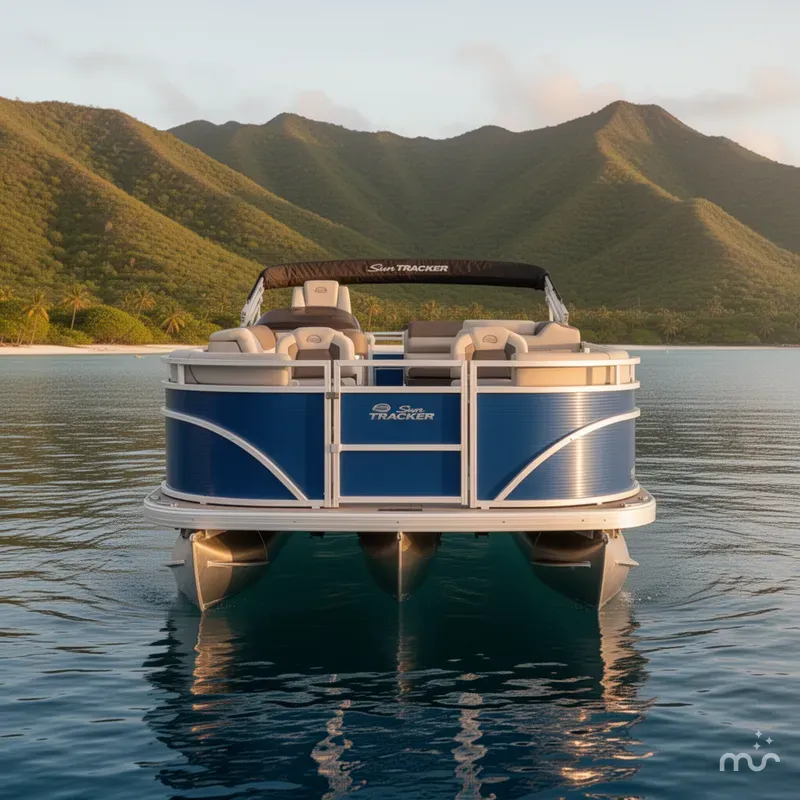 Slide: The Image of Sun Tracker Fishin' Barge 20 DLX 2026 - 3