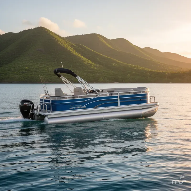 Slide: The Image of Sun Tracker Fishin' Barge 20 DLX 2026 - 4