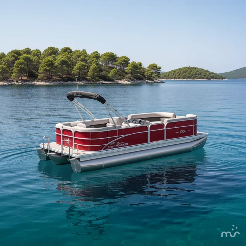 The Image of Sun Tracker Party Barge 18 DLX 2026 - 0