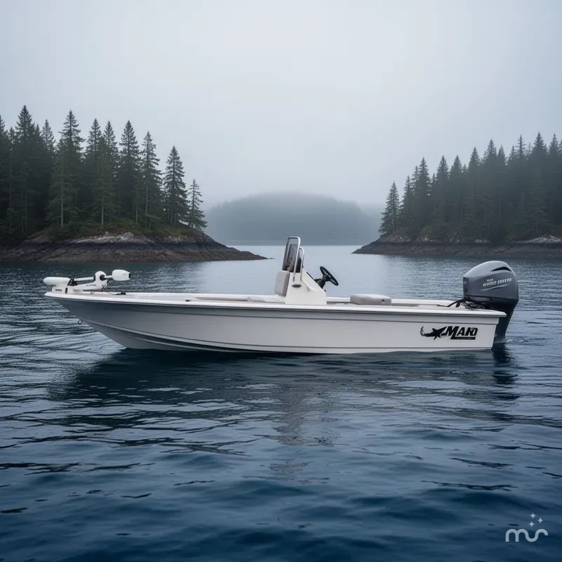Slide: The Image of Mako 18 Pro Skiff 2026 - 2