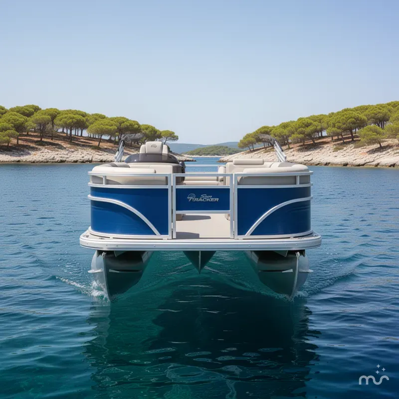 Slide: The Image of Sun Tracker Fishin' Barge 20 DLX 2026 - 1