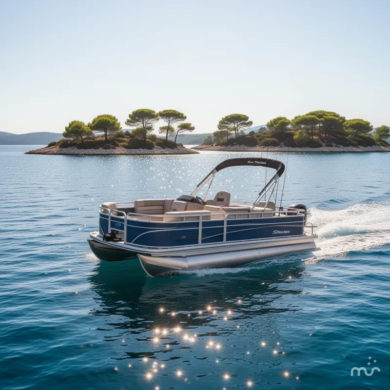 Slide: The Image of Sun Tracker Fishin' Barge 20 DLX 2026 - 4
