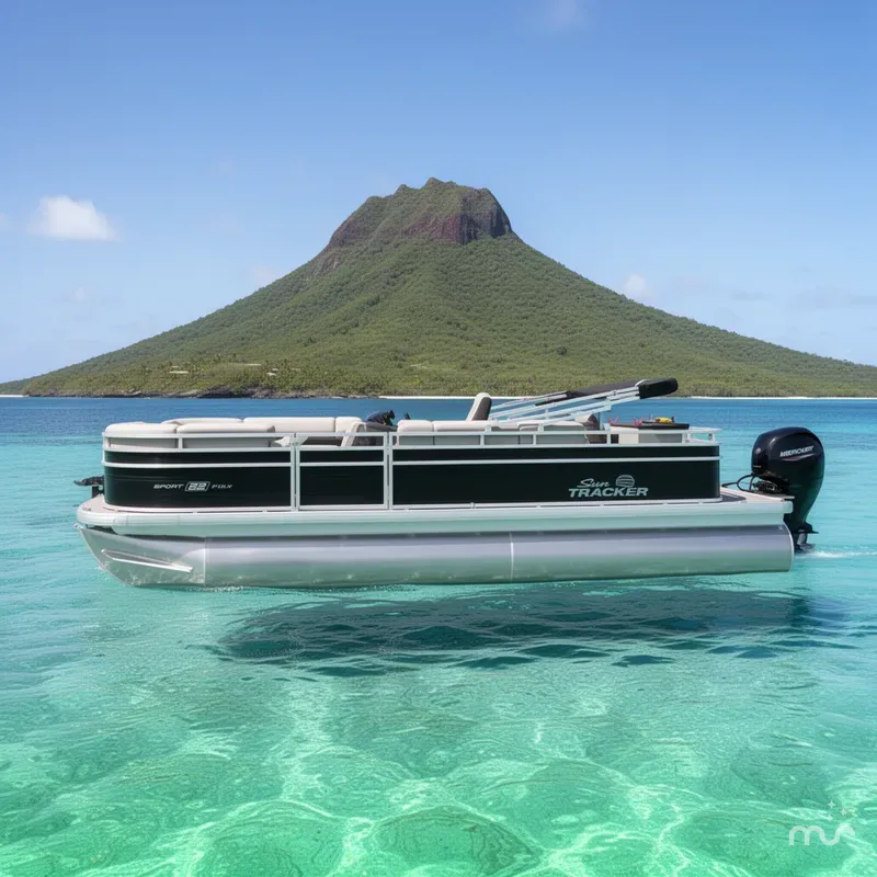 Slide: The Image of Sun Tracker SportFish 22 DLX 2026 - 2