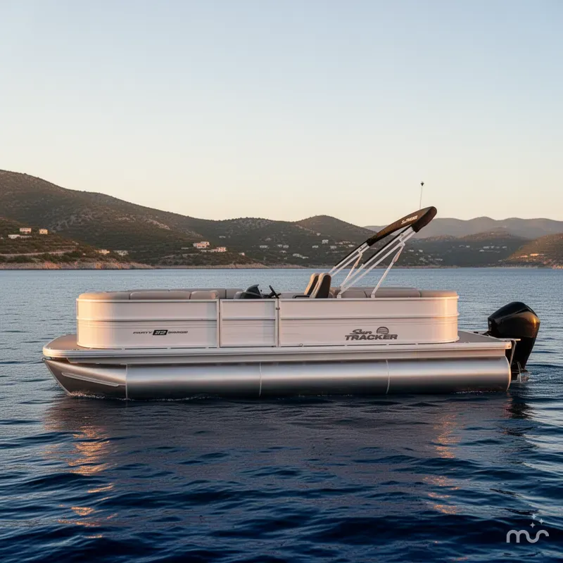 Slide: The Image of Sun Tracker Party Barge 22 XP3 2026 - 2
