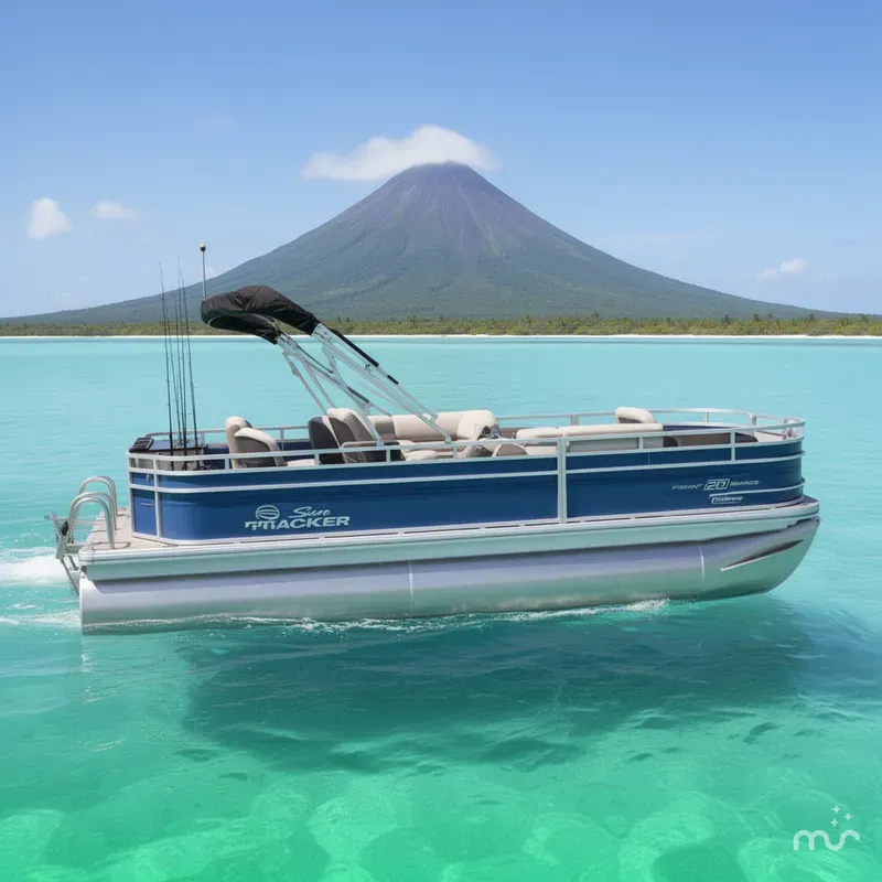 The Image of Sun Tracker Fishin' Barge 20 DLX 2026 - 0