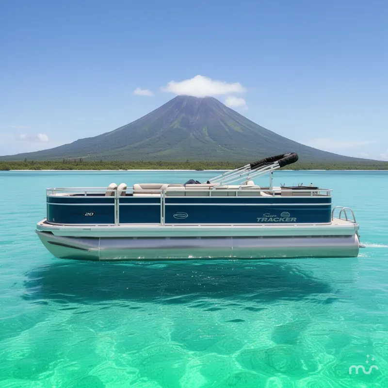 Slide: The Image of Sun Tracker Fishin' Barge 20 DLX 2026 - 2
