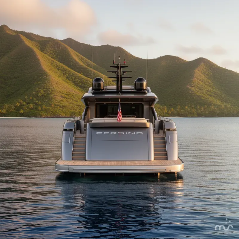 Slide: The Image of Pershing 92 Motor Yacht 2017 - 3