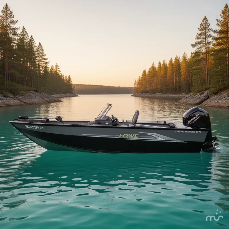 Slide: The Image of Lowe Fishing Machine 1775SC 2021 - 2