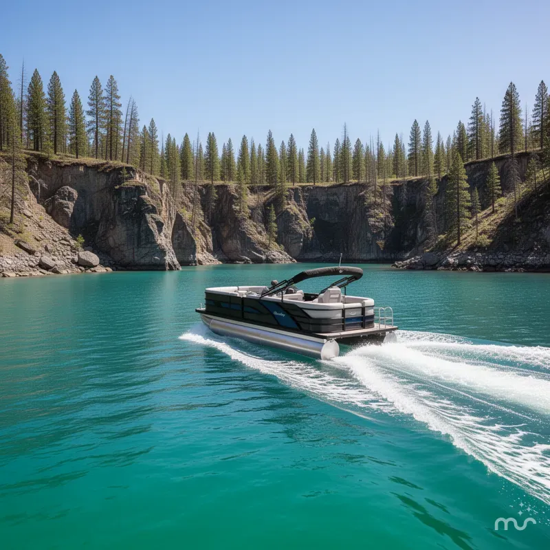 Slide: The Image of Bentley Pontoons 223 ELITE SWINGBACK DUAL CAPTAIN 2026 - 2